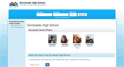 Desktop Screenshot of dorchesterhighschool.com